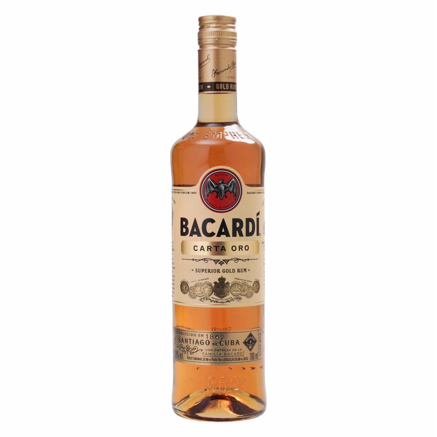 Bacardí Carta Dorada x700cc