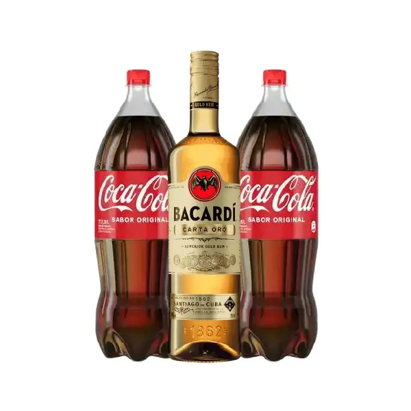 Ron Bacardí + Coca