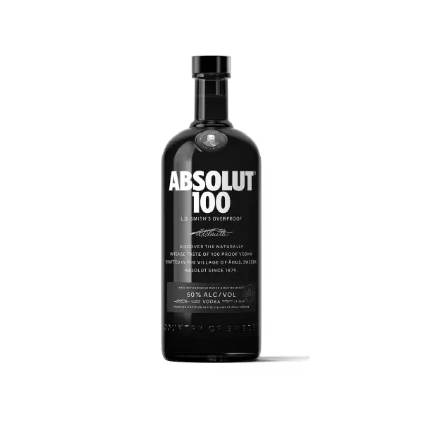 Absolut 100 Importado Suecia x1lt